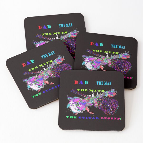 Item preview, Dad The Man The Myth The Guitar Legend - Father's Day Gift Idea designed and sold by Viktor Kabbach.