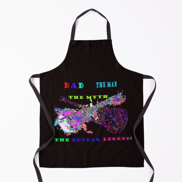 Item preview, Dad The Man The Myth The Guitar Legend - Father's Day Gift Idea designed and sold by Viktor Kabbach.