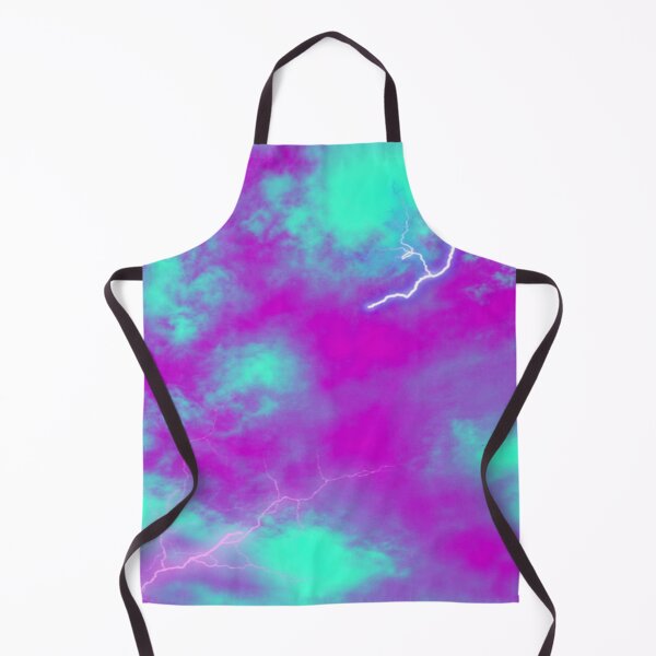 Item preview, Tie dye clouds lightning  1 designed and sold by DemonicGloom.