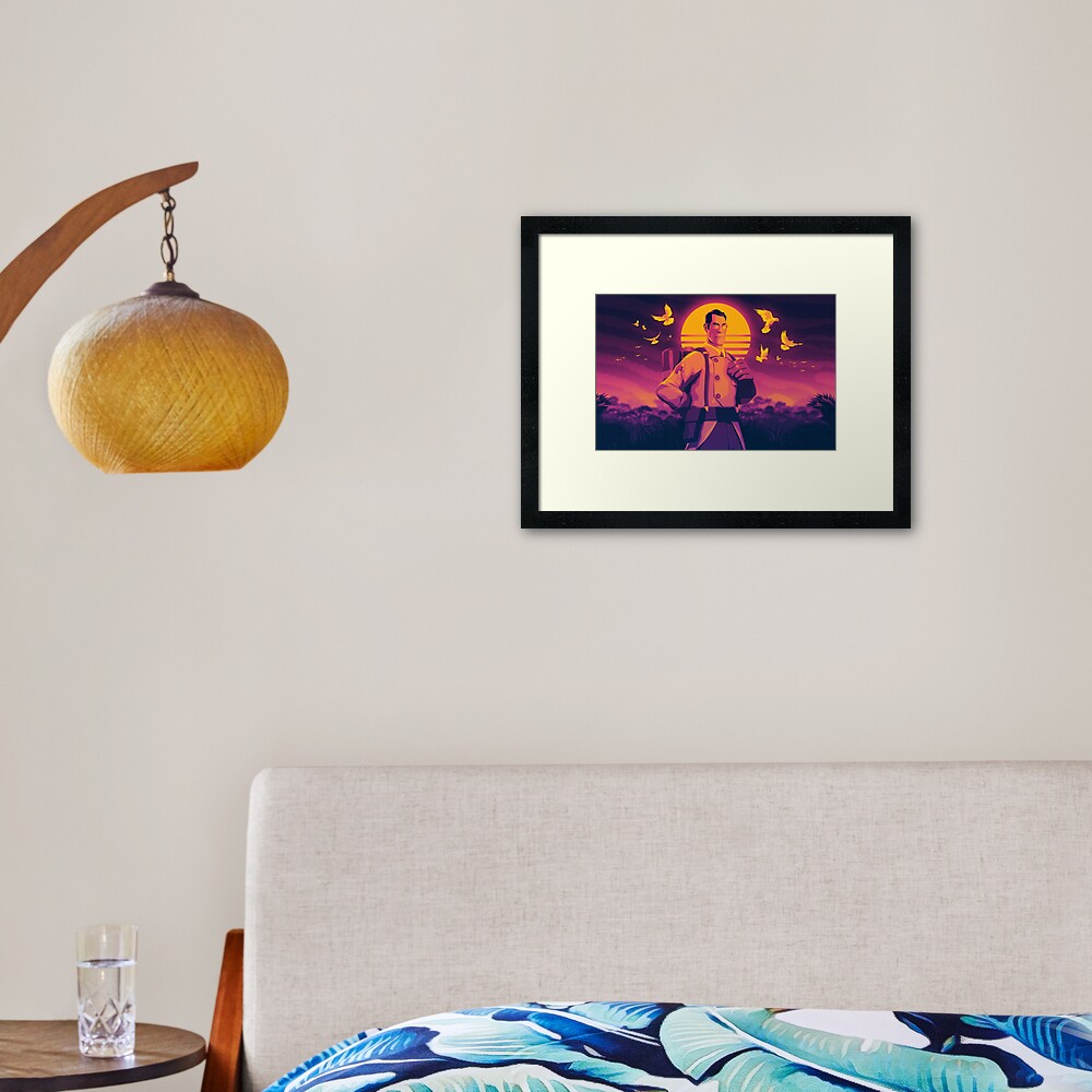 Item preview, Framed Art Print designed and sold by AlexGiudici.