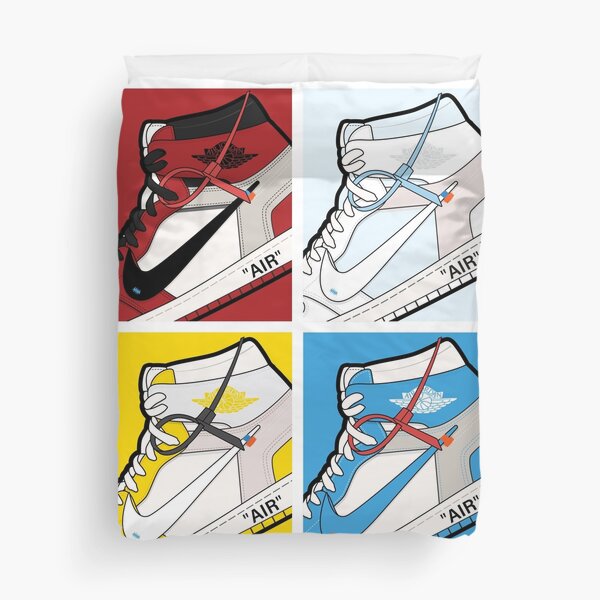 Dream Shoe Collection | Hypebeast Wall Decor | Sneakerhead Art Duvet Cover