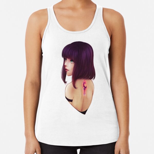 Cerise Ink Racerback Tank Top