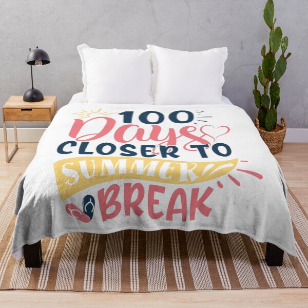 Item preview, Summer saying - 100 days closer to summer break designed and sold by Raeolus.