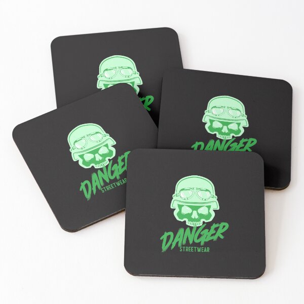 Item preview, Biker Skull Danger Streetwear  Skateboarder designed and sold by davestees506.