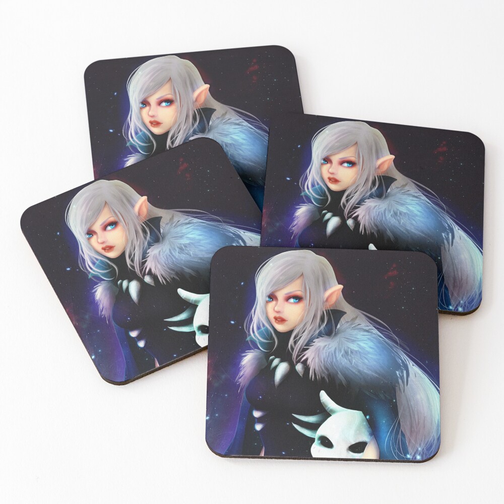 Item preview, Coasters (Set of 4) designed and sold by vulpinks.