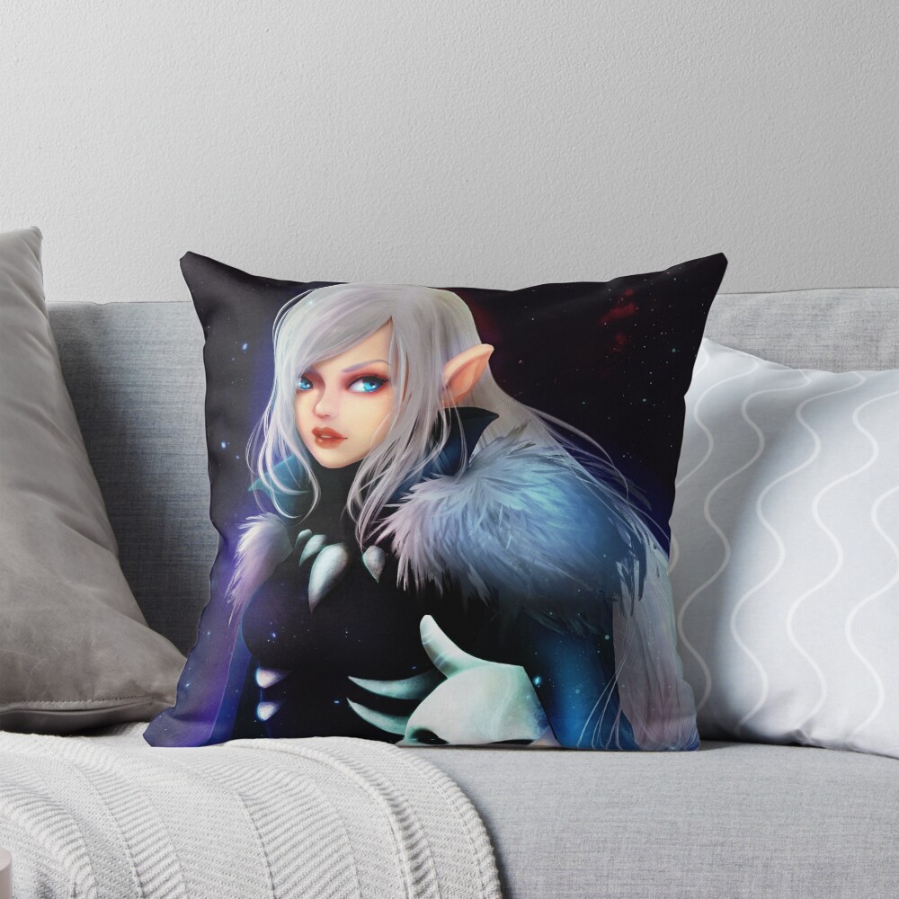 Item preview, Throw Pillow designed and sold by vulpinks.