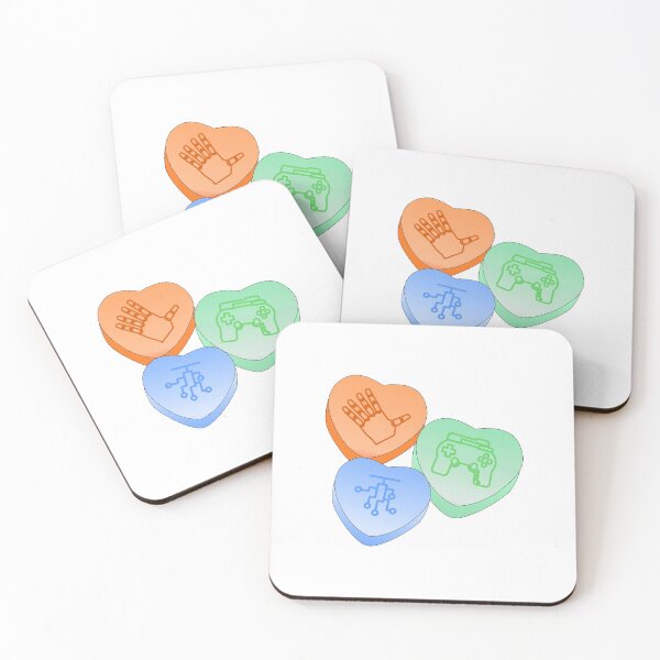 Item preview, GRiP Valentine's Day Candy Tricolor Orange, Green, Blue designed and sold by gripperz.
