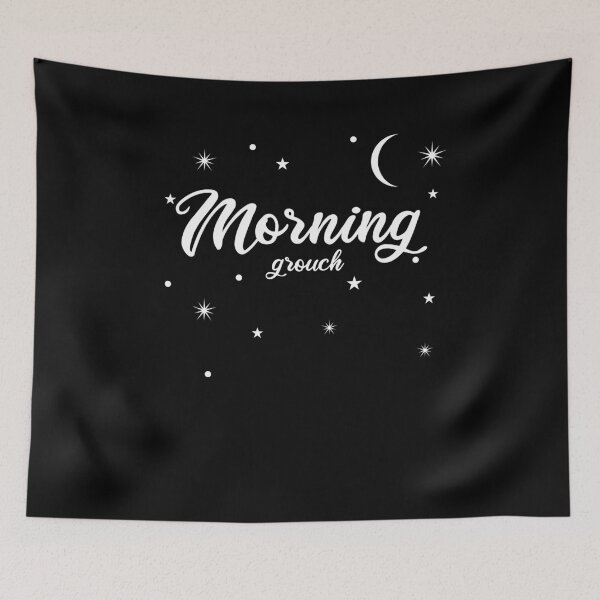 Item preview, Morning Grouch Late Riser designed and sold by AOCreativeProd.
