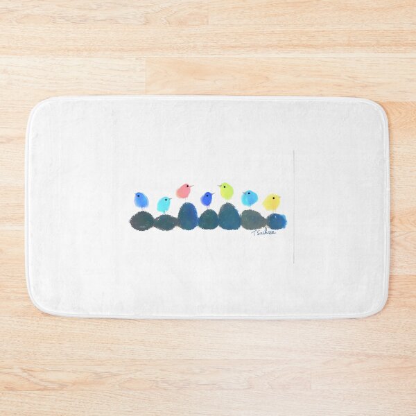 Item preview, Little Birds on rocks  designed and sold by Tom Sachse.