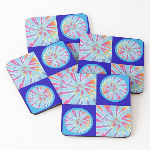 Item preview, Tie Dye Pattern with Dark Blue - Cute Tie Dye designed and sold by Vero De.