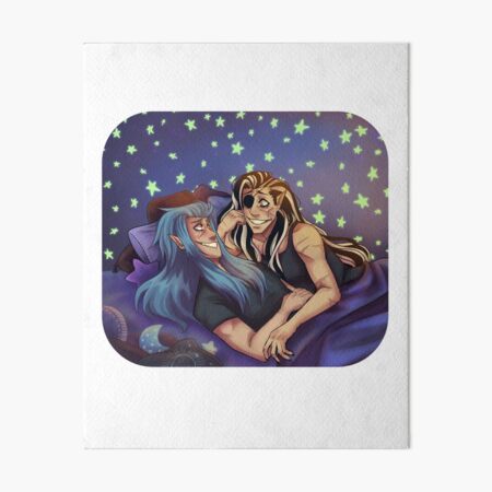 Vista previa del artículo con la obra «bajo las estrellas», diseñado y vendido por nxfae.