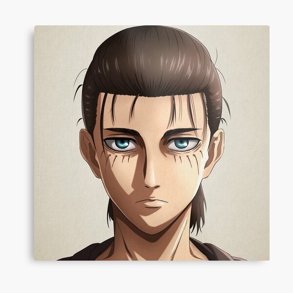 Cute Eren Yeager Season 4 Hairstyle Name for Simple Haircut