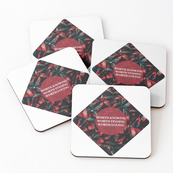 Item preview, WORTH KNOWING WORTH LOVING designed and sold by KeleCo.