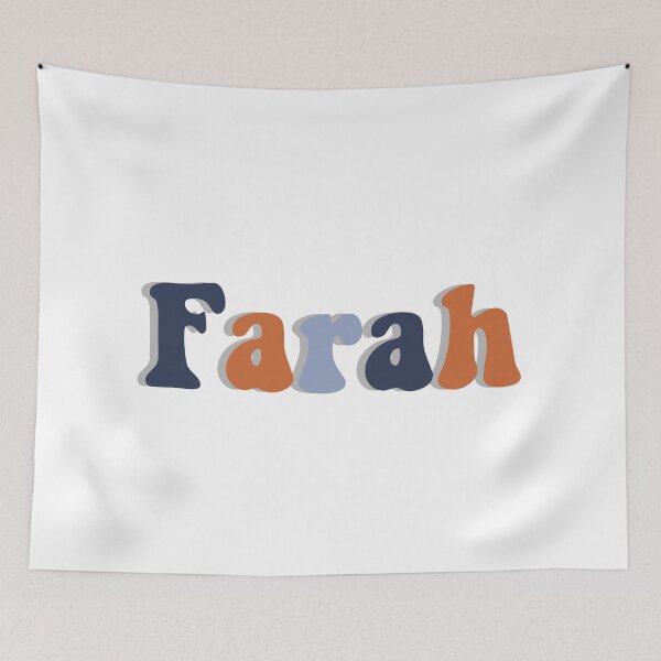 Item preview, Farah Name designed and sold by designsbyad.
