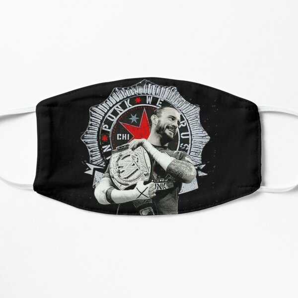 Cm Punk Face Masks Redbubble