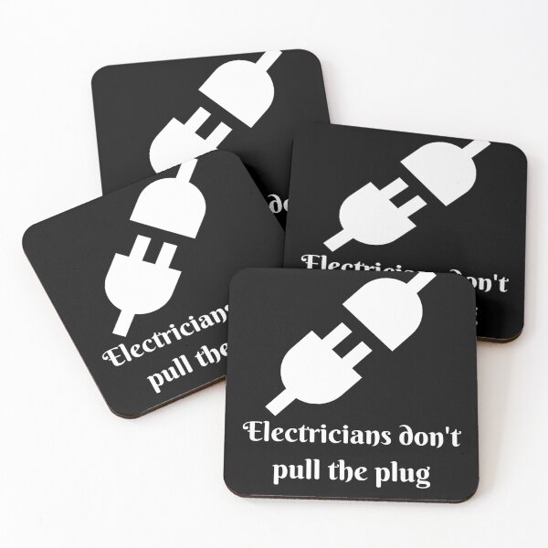 Item preview, Electricians Don't Pull The Plug designed and sold by Kroop.