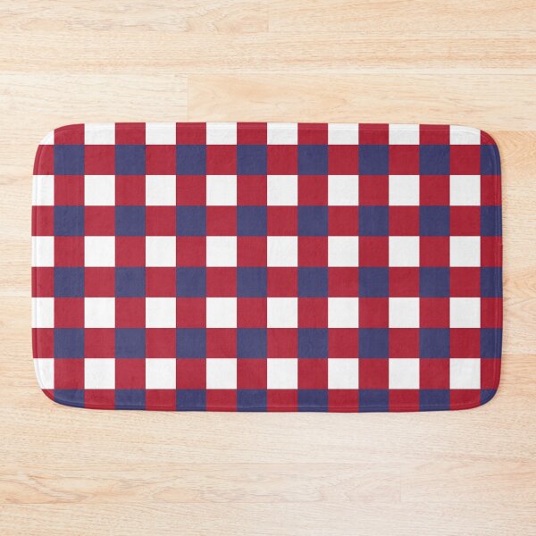 Item preview, Buffalo plaid in american flag colors designed and sold by fowons.