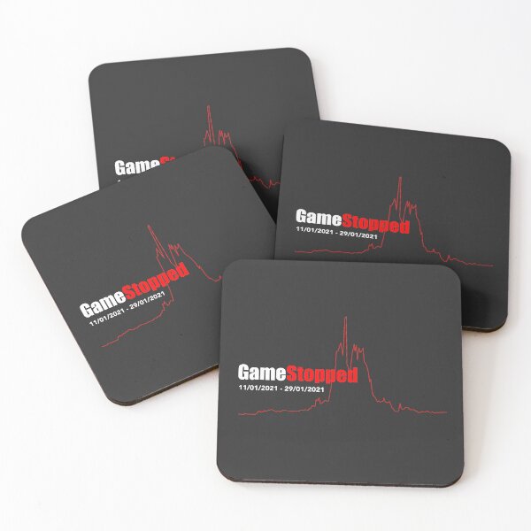 Item preview, [Best Seller][Original] Gamestop - The Game stopped! Elon Musk / WallStreetBets designed and sold by about-economics.
