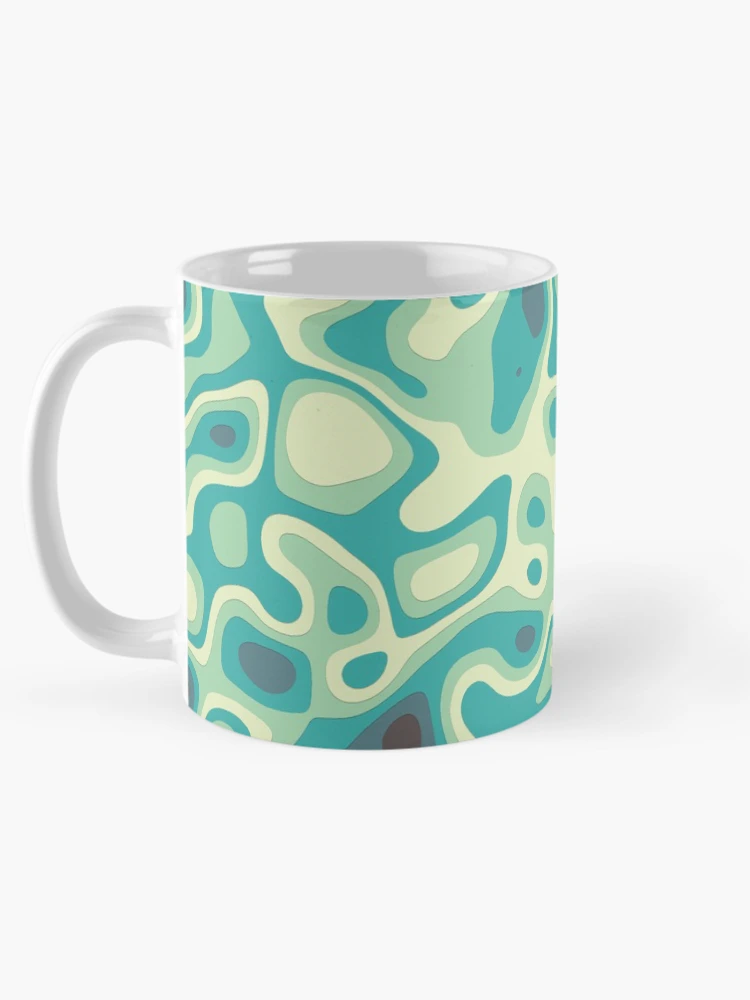 Thumbnail 5 of 6, Coffee Mug, Retro Abstract Pattern designed and sold by RomeoSketches.
