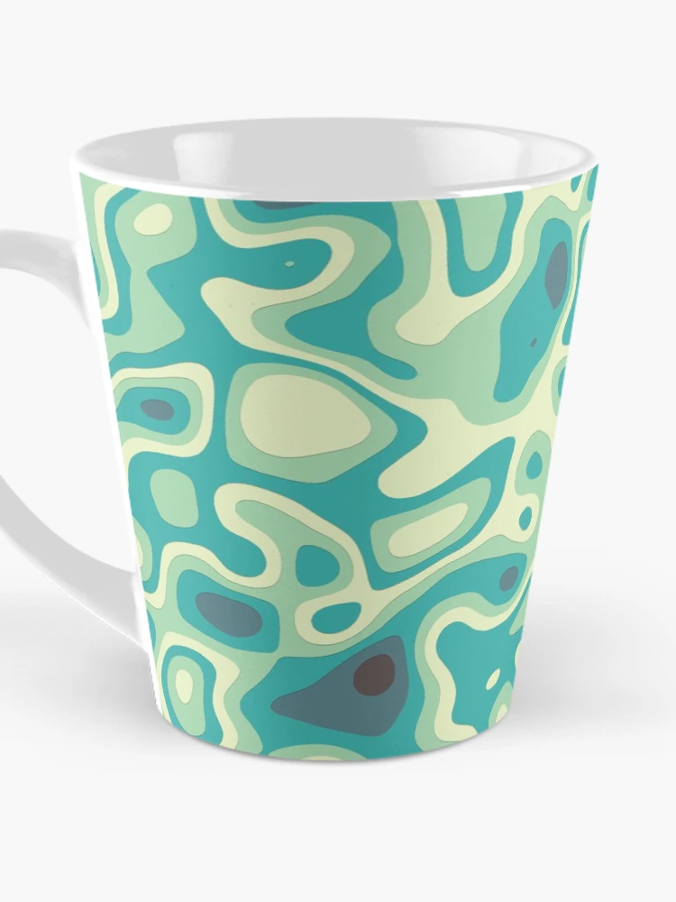 Thumbnail 3 of 4, Coffee Mug, Retro Abstract  Pattern designed and sold by RomeoSketches.