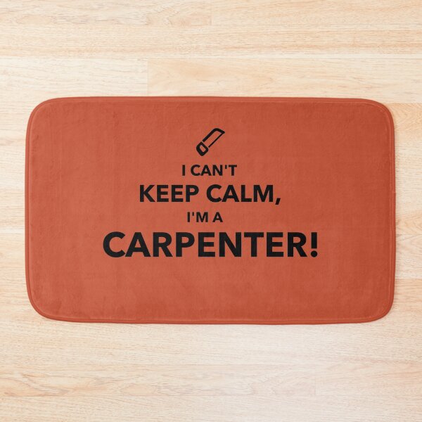 Item preview, I Can't Keep Calm I'm a Carpenter designed and sold by Specialized Job Merchandise.
