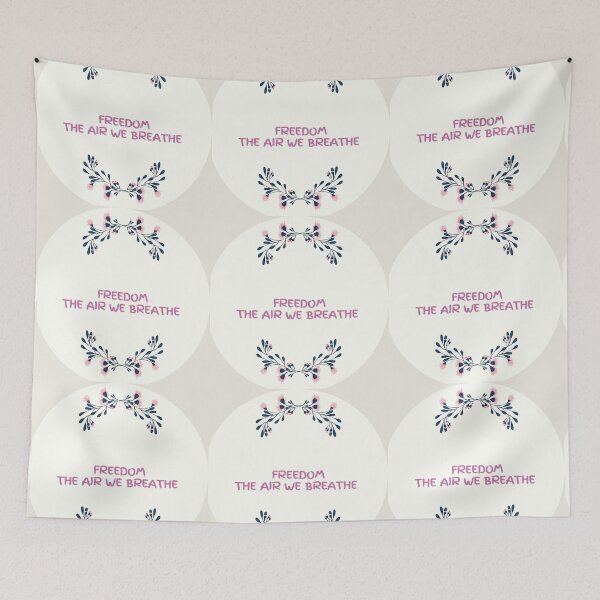 Item preview, Freedom the air we breathe designed and sold by bleuaries1969.