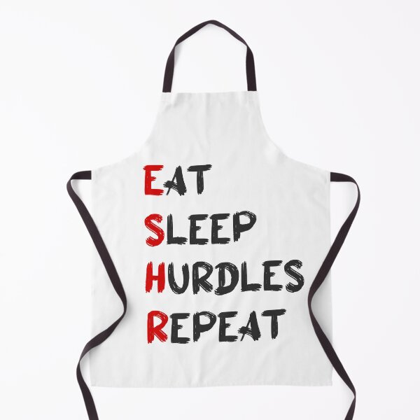 Item preview, Eat Sleep Hurdles Repeat designed and sold by Mugiwara107.