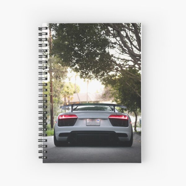 Audi R8 Spiral Notebook