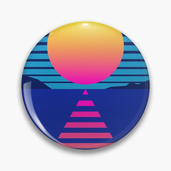 Item preview, Synthwave sunrise designed and sold by OneCreativeLab.