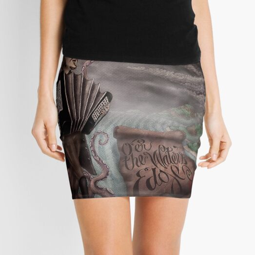 O'er the Water's Edge Mini Skirt