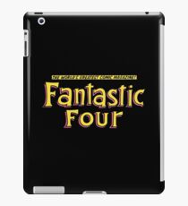 Fantastic Four - Classic Title - Clean iPad Case/Skin