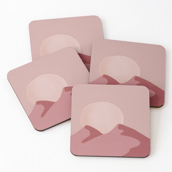 Item preview, Pink and Red Montain and Sky from desert designed and sold by O Estúdio Gráfico - Mylla Ghdv.