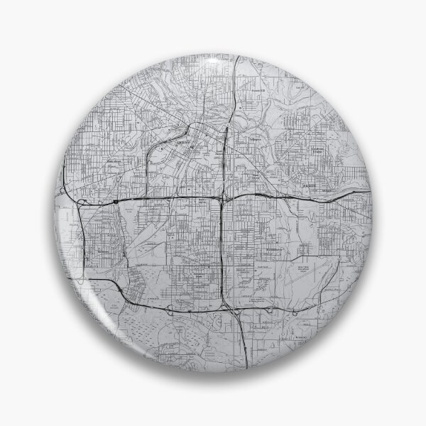 Item preview, Akron, OH Topographical Map Grey designed and sold by PGHPhotoCo.