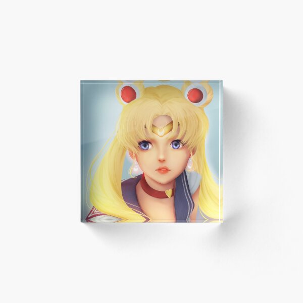 Moon Acrylic Block