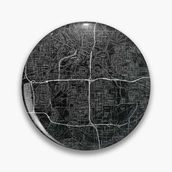Item preview, Akron, OH Topographical Map Black designed and sold by PGHPhotoCo.