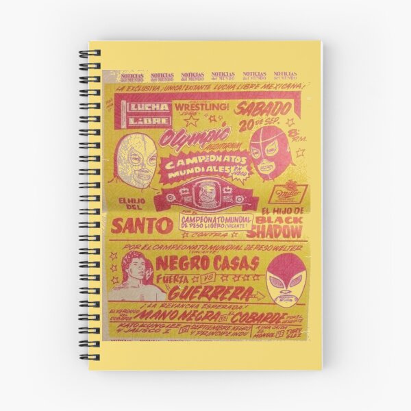 Artikelvorschau, Vintage Lucha Libre Poster entworfen und verkauft von robinhoodcomic.