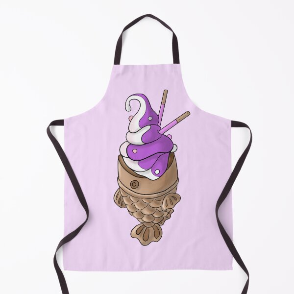 Item preview, Taiyaki, white and purple designed and sold by Snowfly Studio.