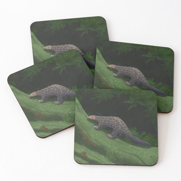 Item preview, Sunda Pangolin - Manis Javanica - Wildlife Art designed and sold by Shawn Ballard.