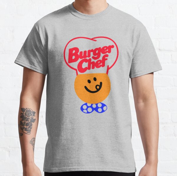 Burger Chef - Vintage Gen X tee, fast food logo, 70s. Classic T-Shirt