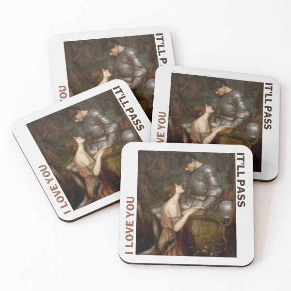 Item preview, Lamia Waterhouse (I love you / It'll pass) designed and sold by daphhne.