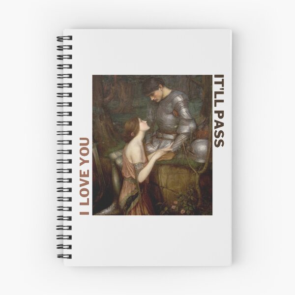 Item preview, Lamia Waterhouse (I love you / It'll pass) designed and sold by daphhne.