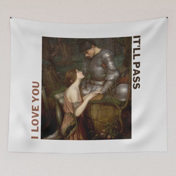 Item preview, Lamia Waterhouse (I love you / It'll pass) designed and sold by daphhne.