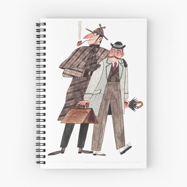 Item preview, Holmes y Watson designed and sold by Zuzana Čupová.