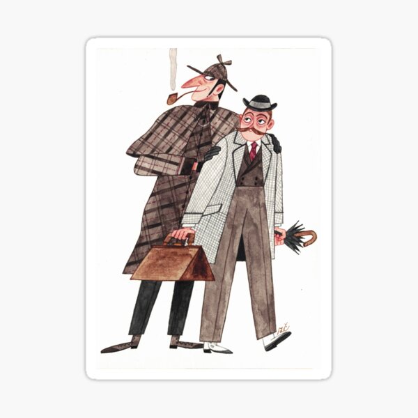 Item preview, Holmes & Watson designed and sold by Zuzana Čupová.