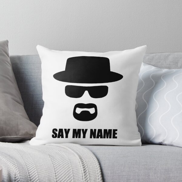 Walter White Throw Pillow for Sale by Muffin Man