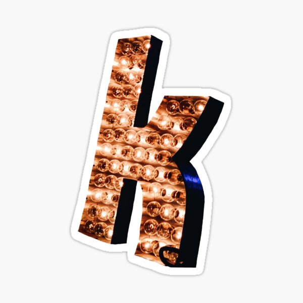 The Killers “K” Sticker