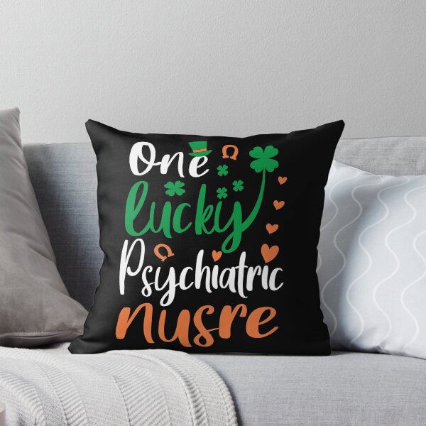 Item preview, One Lucky psychiatric nurse designed and sold by Wideworld.