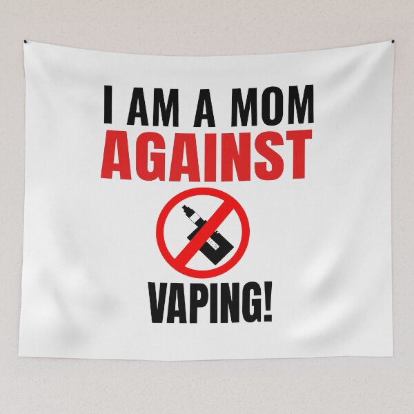 Item preview, I am A Mom Against Vaping !  designed and sold by mountkar.
