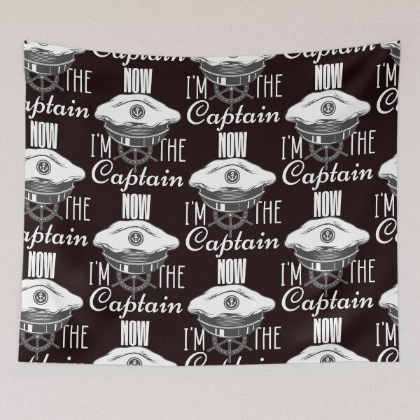 Item preview,  The Captain Now - Funny Boat Trip T-Shirt designed and sold by younessderkaoui.