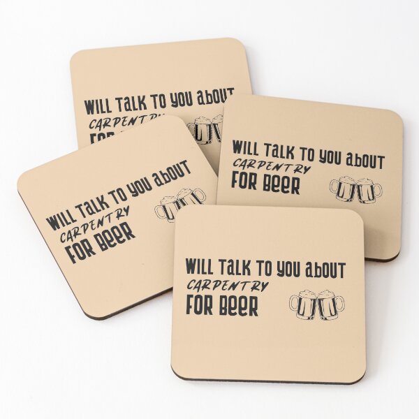 Item preview, Carpentry for Beer designed and sold by Specialized Job Merchandise.